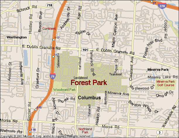 Forest Park and Vicinity