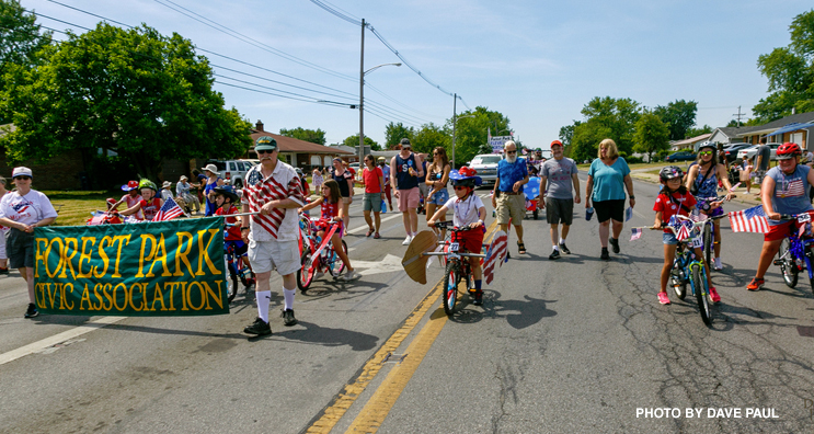 Forest Park Civic Associaton Fourth of July Parade 2022