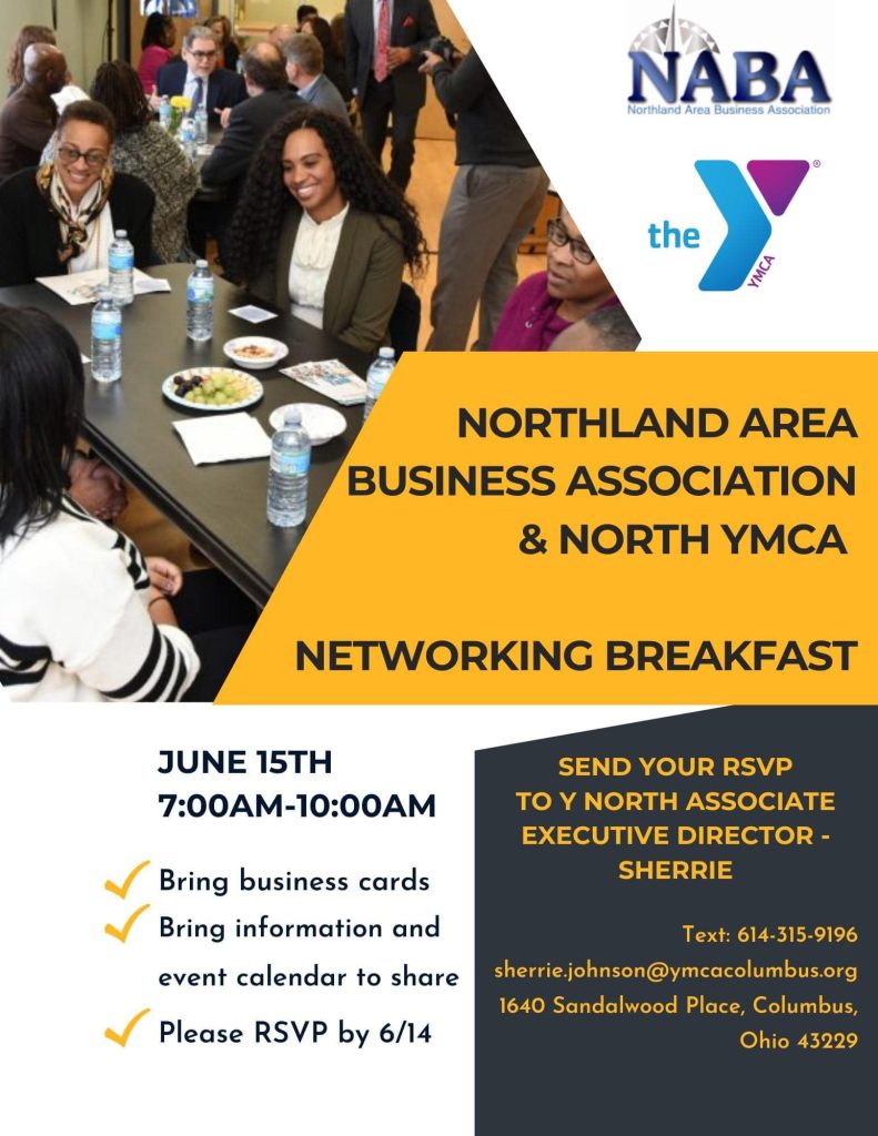 YMCA NABA networking breakfast