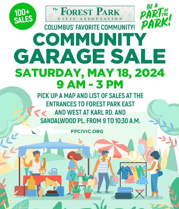 Forest Park Civic Association Spring 2024 Community Garage Sale