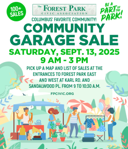 Forest Park Fall Community Garage Sale @ Forest Park East and West, Northland, Columbus, Ohio