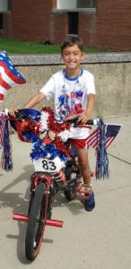 bikes 2nd 83 Alex Weaver theme of parade